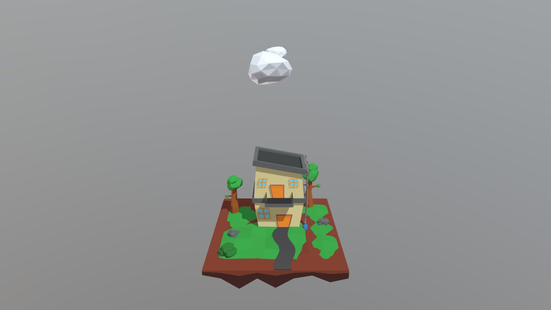 Low poly funhouse