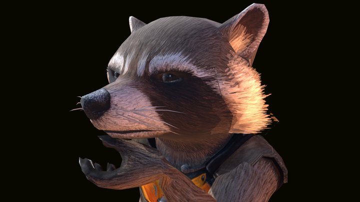 Rocket Vrchat 3D Model