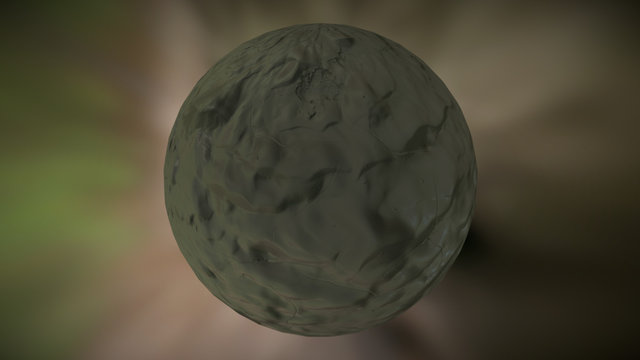 Wet Sand 3D Model