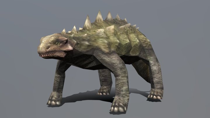 Carnivores Ankylosaurus – Free 3D Model STL