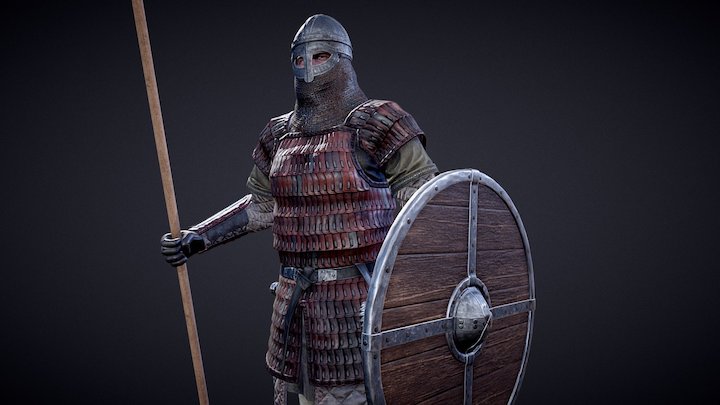 Viking of Wolin 3D Model
