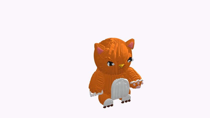 고양이 3D Model