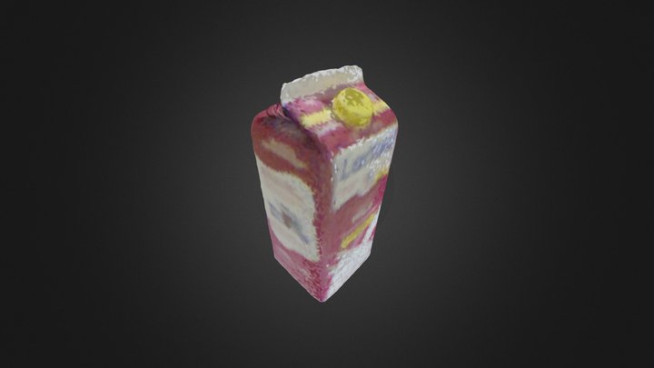 box_milk 3D Model