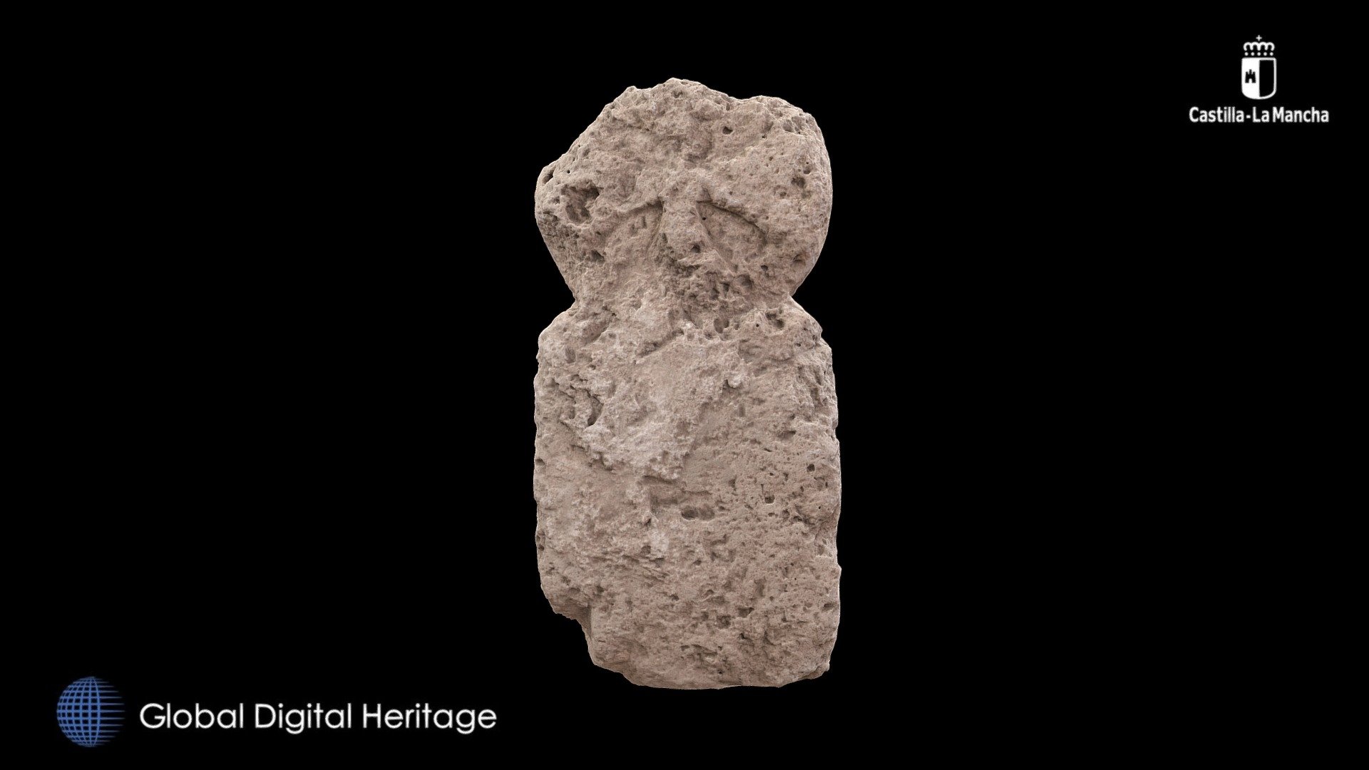 Funeral stele, Santiago Church, Ciudad-Real — Sketchfab embed 3D viewer