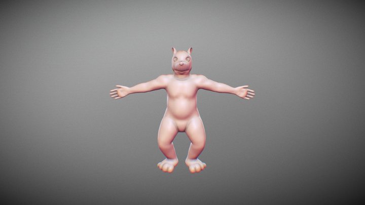 Rat male(WIP) 3D Model