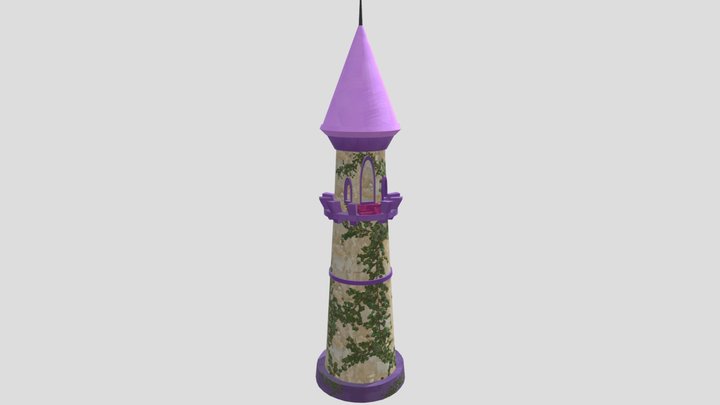 Princess Tower -  Rapunzel 3D Model