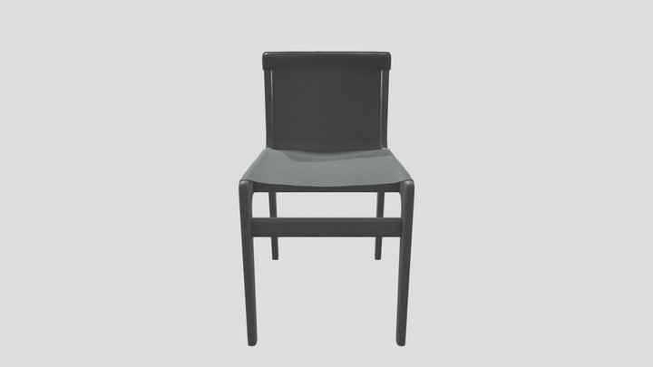 Charcoal Chair 3D Model