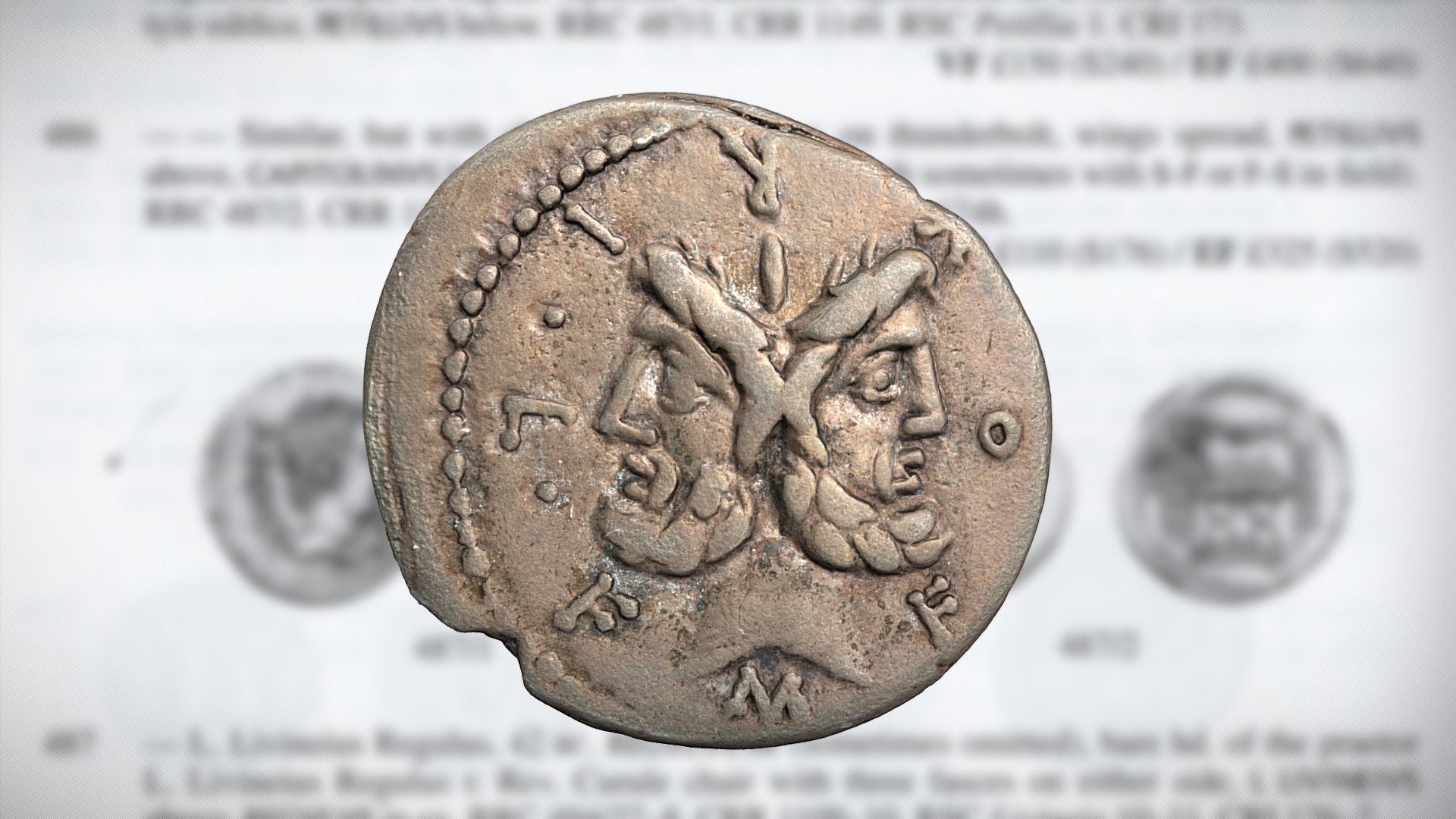 Silver Roman Republic Denarius Download Free 3d Model By Frank Mcmains Frankmcmains 3986