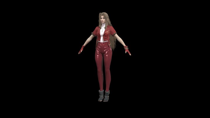 FF7_ Aerith Casual Wear