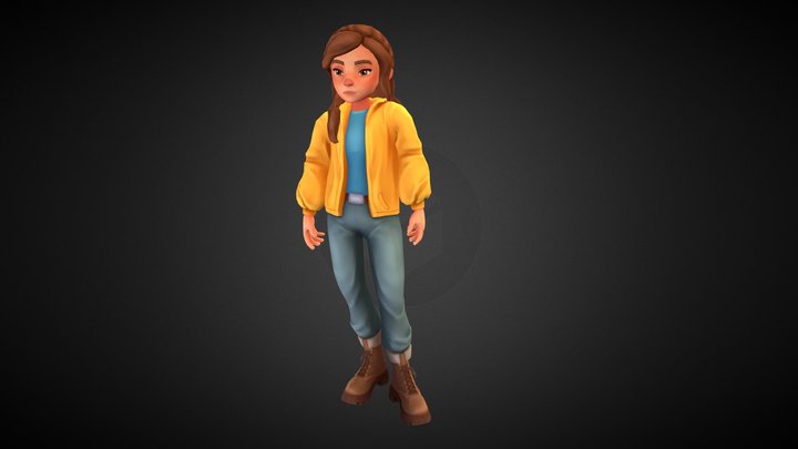 Jane 3D Model