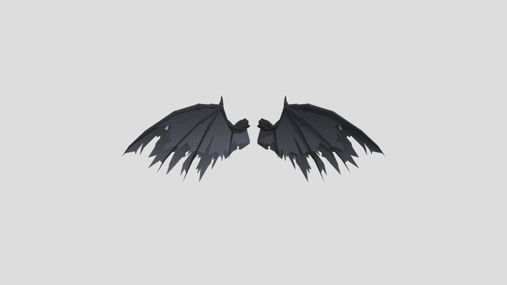 Wings Dragon 3D Model