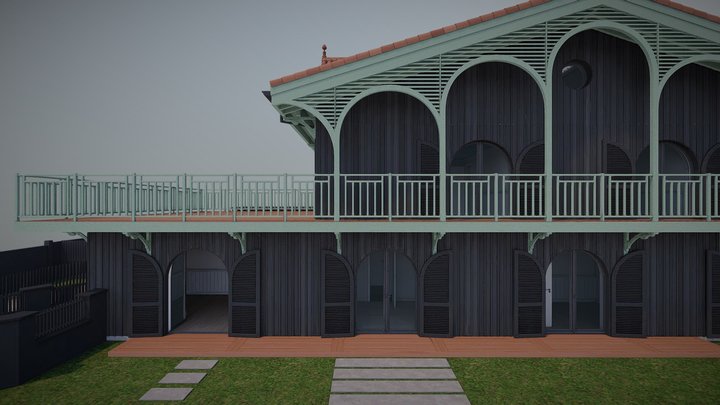 ADN FAMILY | VILLA TOULINGUET 3D Model