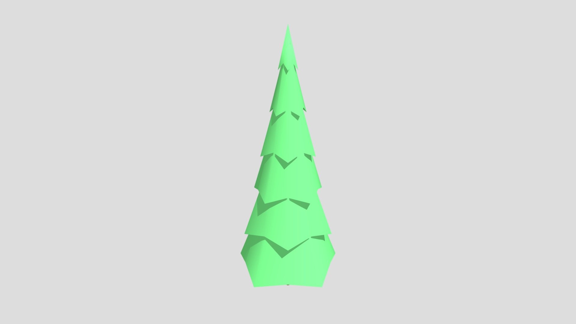 Low Poly Pinetree