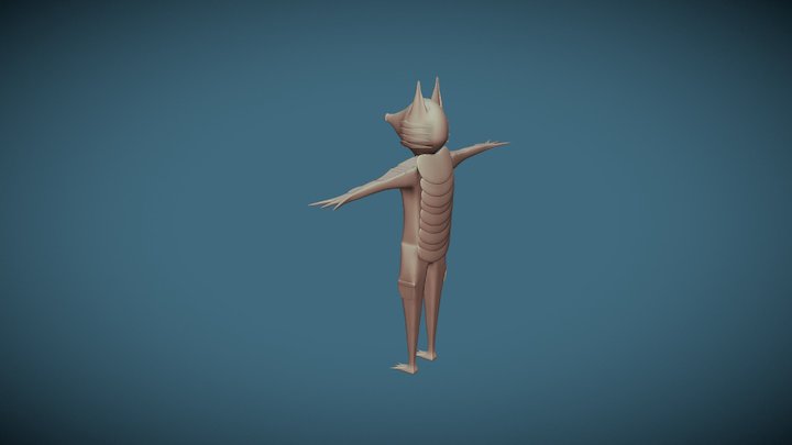 Small being live version one 3D Model