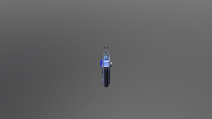 Sniper Rifle 3D Model