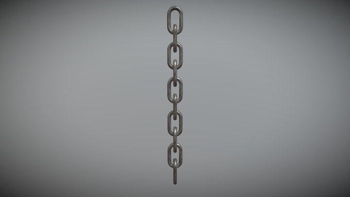 Iron chain 3D Model