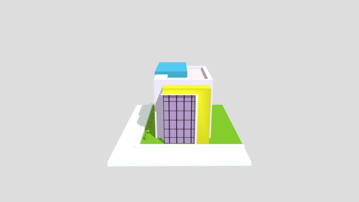 Modern Buiding 3D Model