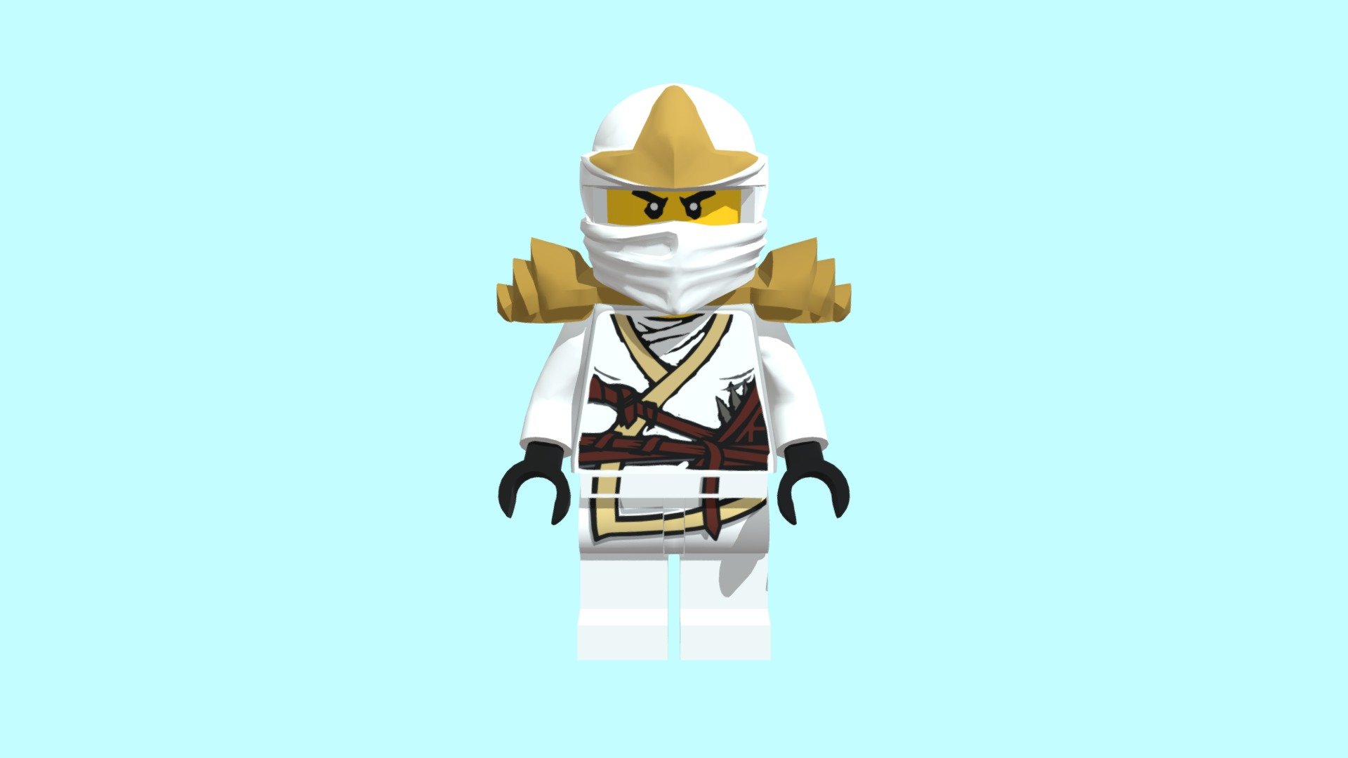 Lego Ninjago - Zane ZX - Download Free 3D model by Dr. Heinz