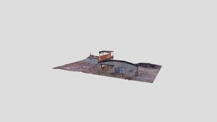 Industrial Park Demolition 3D Model