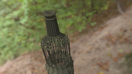 Mystische Flasche 3D Model