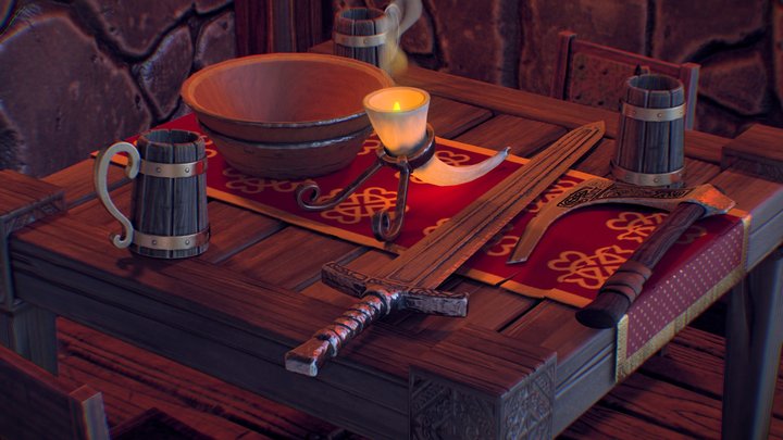 Old Tavern 3D Model