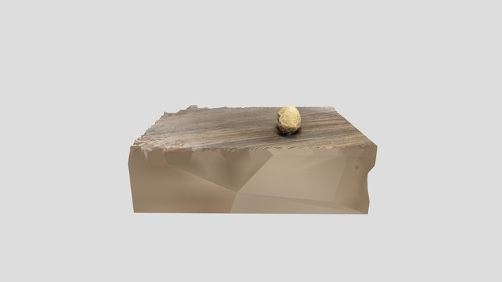 Peanut on Desk 3D Model
