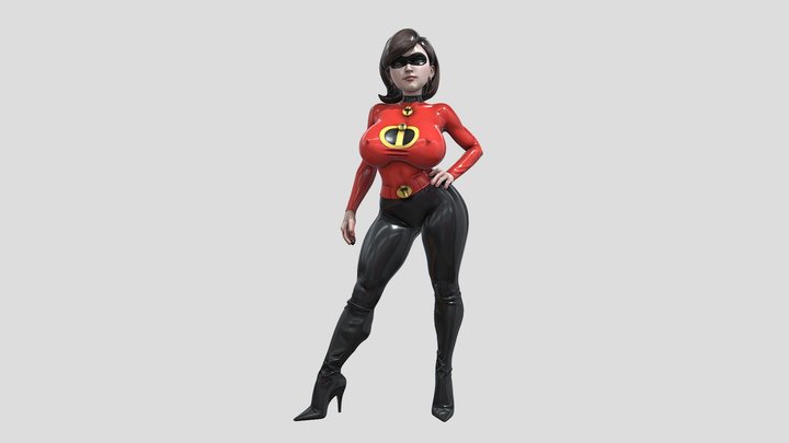 Sexy Mrs. Incredible ↓ GET THIS MODEL ↓ 3D Model