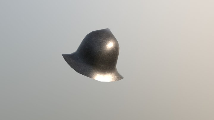 Spanish Kettlehat 3D Model