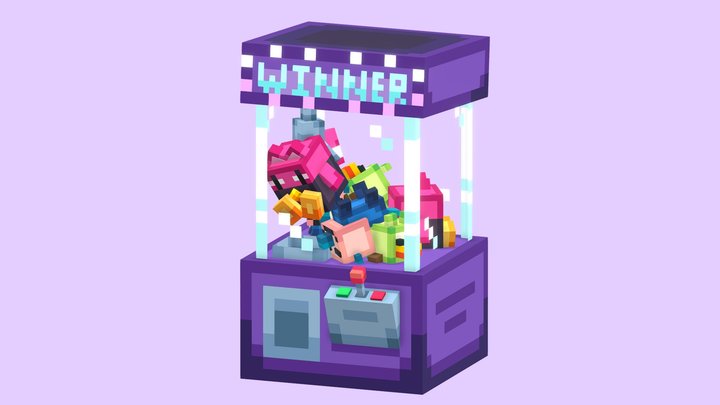 Claw Machine 3D Model