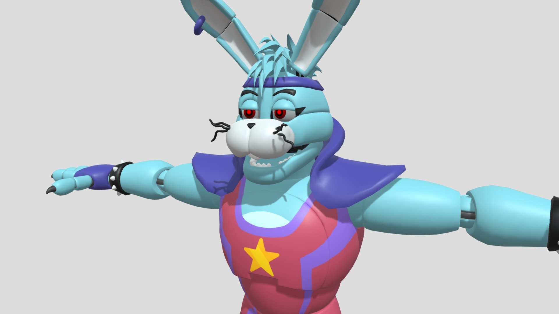 Fixxed Glamrock Bonnie - Download Free 3D model by tybro (@tybro208)  [6d0eb93]