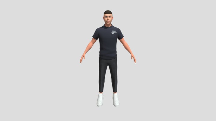 Men 2023 free 3d model 3D Model