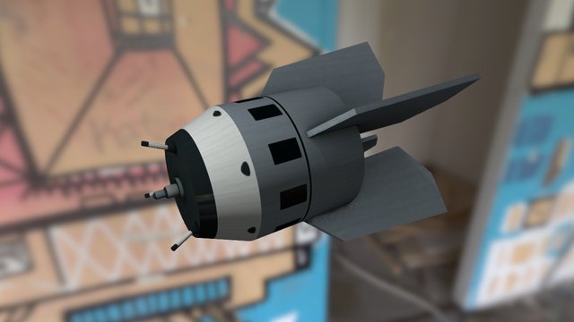 KSP German Nuclear Bomb Nº4 (what if...?) WIP 3D Model