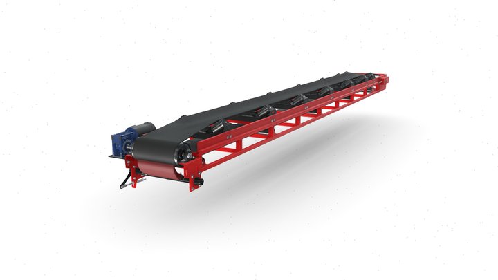 PE-Series Conveyor 3D Model