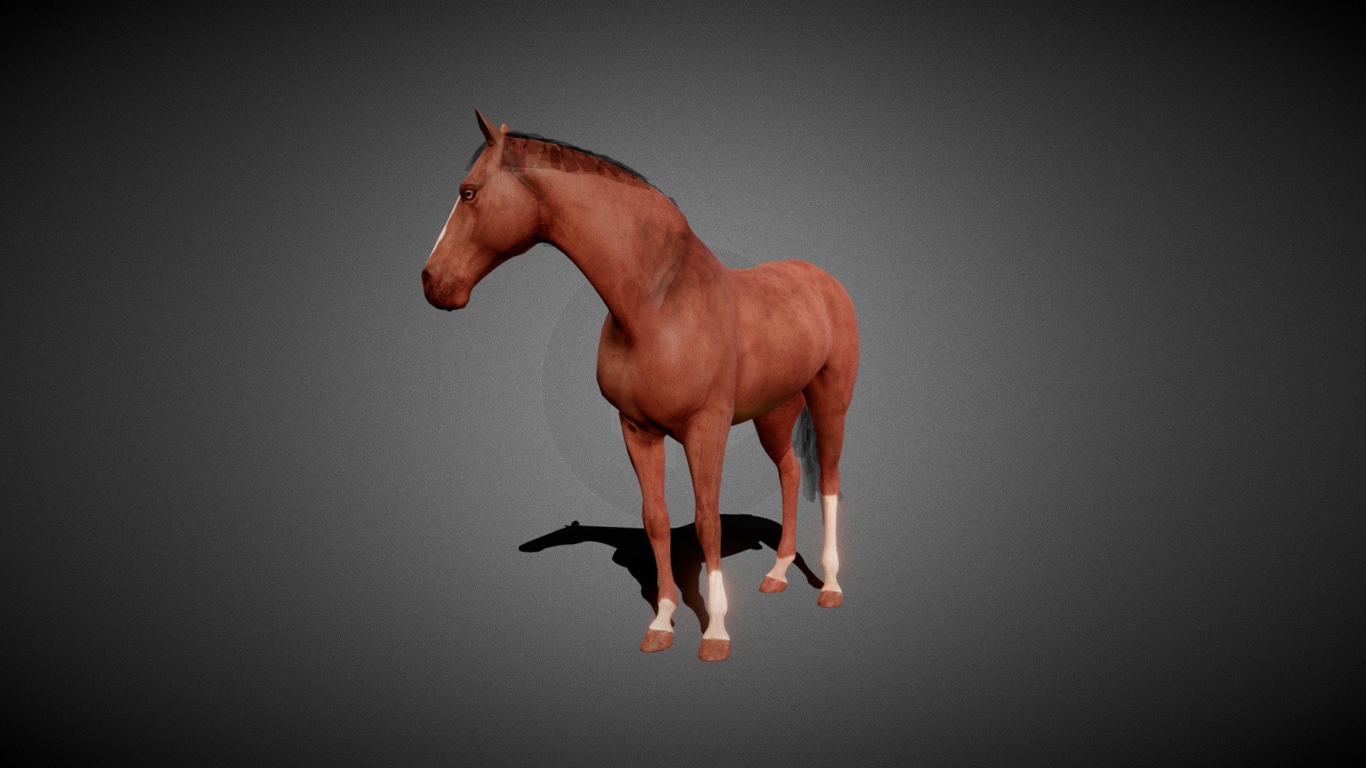 Horse - 3D model by MAXDESIGN-3D (@MAXDESIGN) [6d0f9c1]
