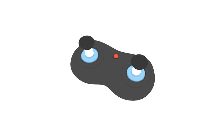 Remote Drone (Game Ready Asset) 3D Model