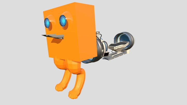 Reality depends on your mood when you meet it 3D Model