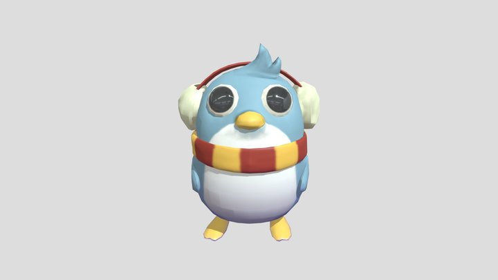 Pinguin 3D Model