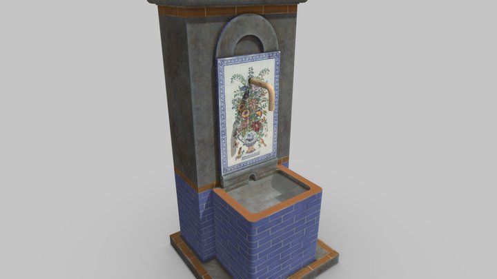 Fountain – Modello 3D gratuito STL