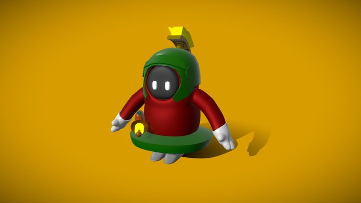 Marvin, o Fall Guy Marciano 3D Model