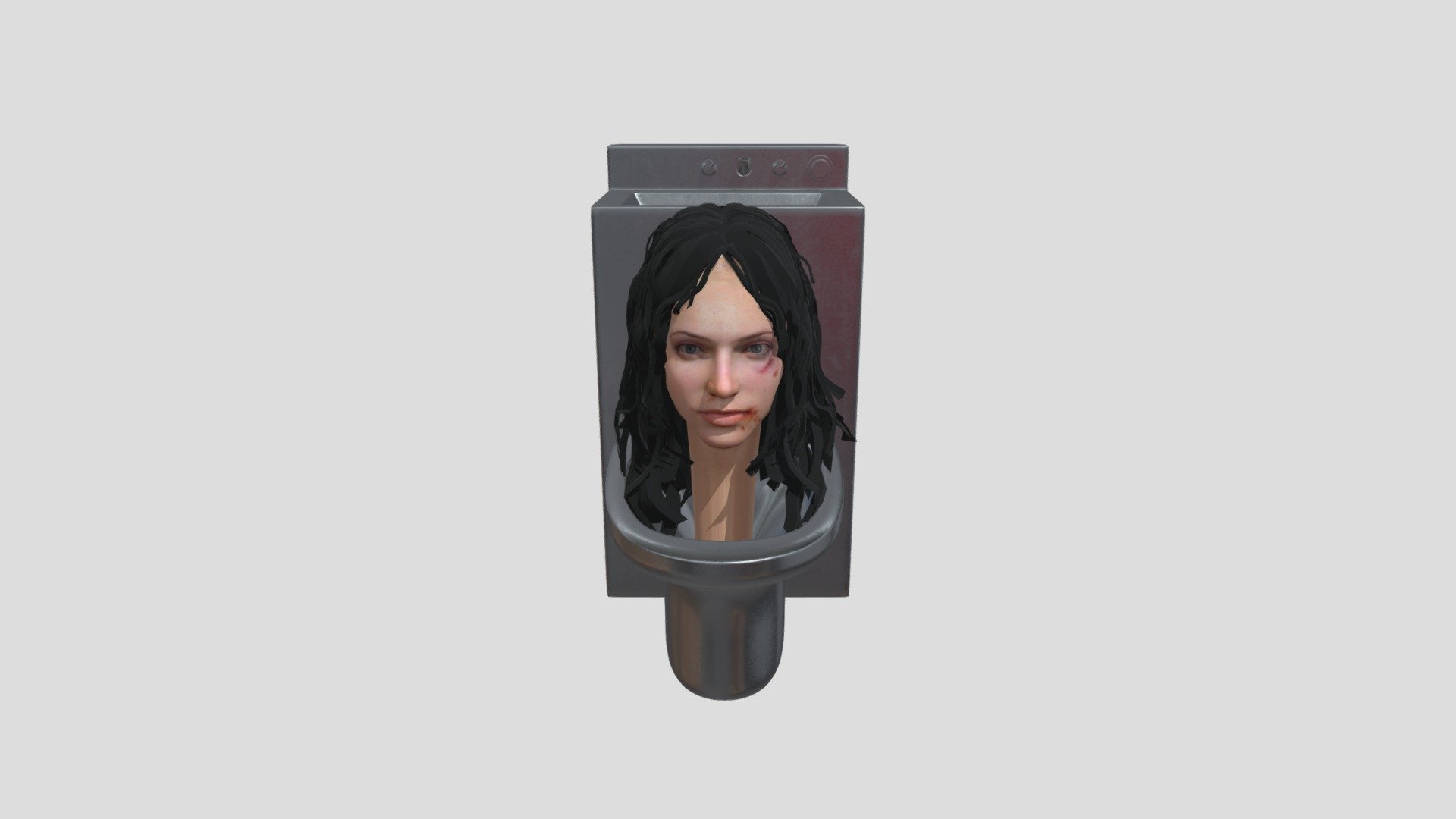 Female Skibidi Toilet - Download Free 3D model by Nmthnhphm [6d122df] -  Sketchfab