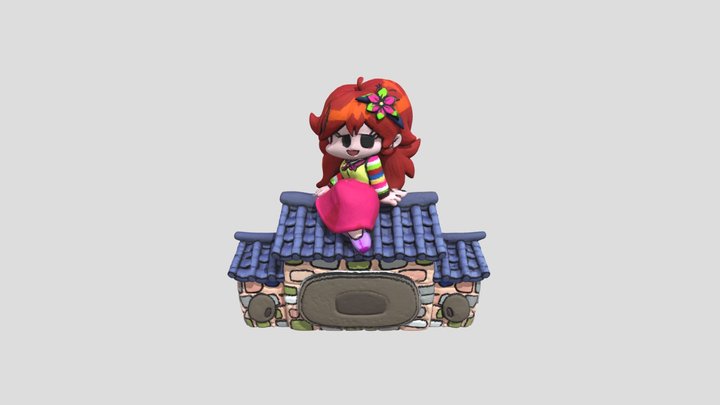 Shawty FNF Avatar 3D Model