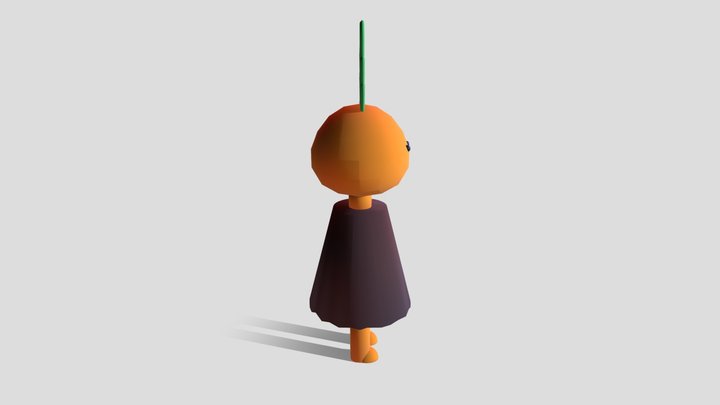 Carrot Boy 3D Model
