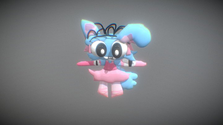rabbity ballerina {garten of banban} 3D Model