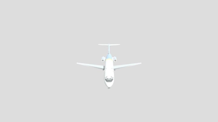 Valujet+DC-9 3D Model