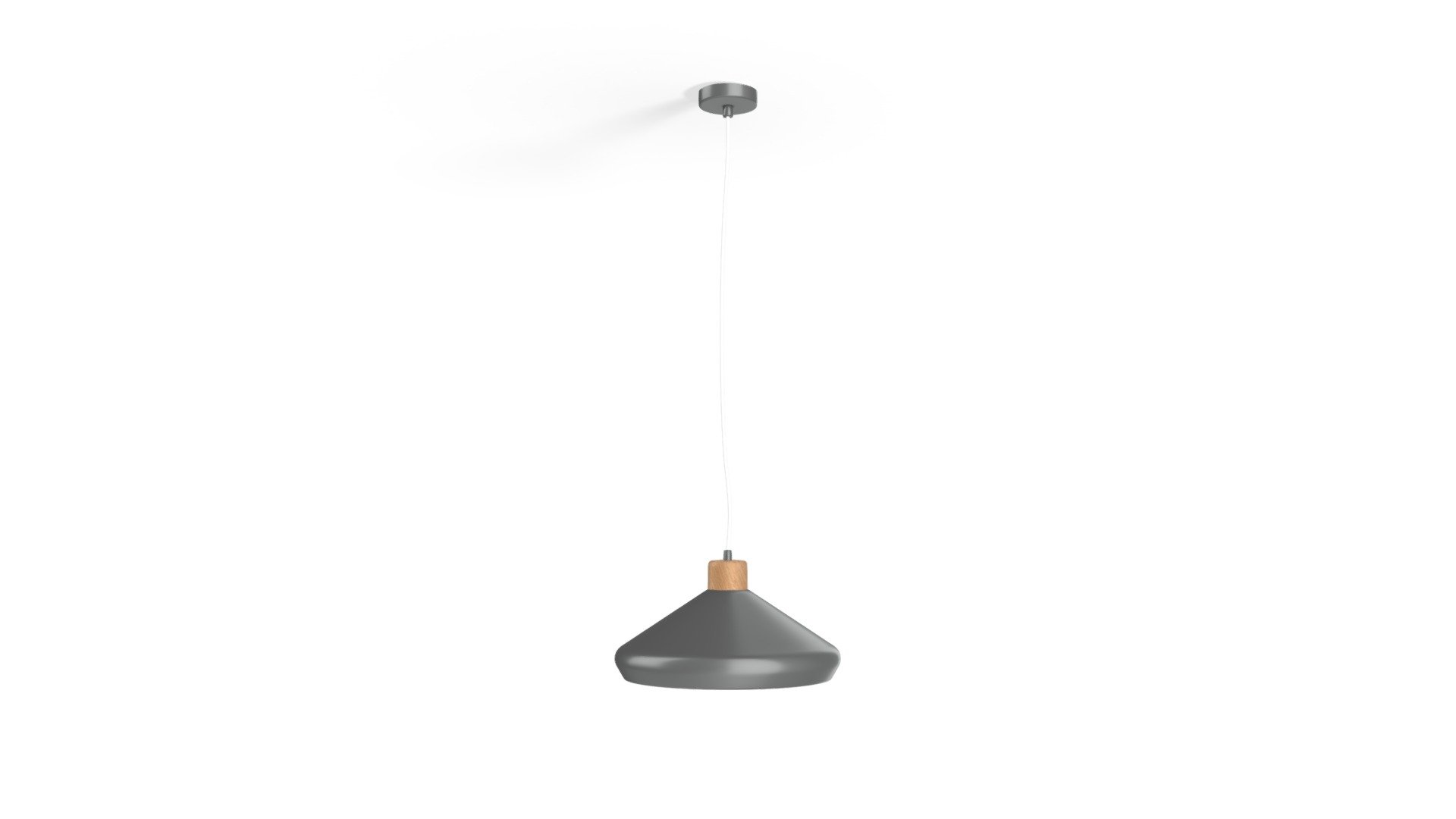 Albert Pendant Lamp, Dark Grey