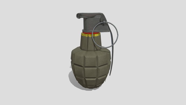 Grenade MK.2 3D Model