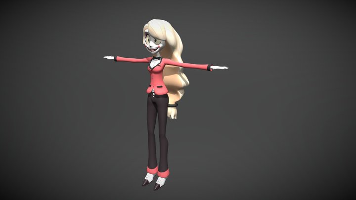 Charlie - Hazbin Hotel 3D Model