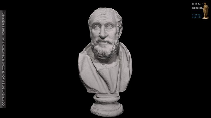 3D rendering of Carneades