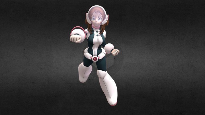 Ochaco Uraraka - Uravity 3D Model