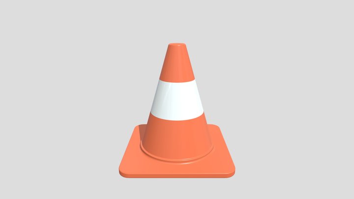 Color Cone 3D Model